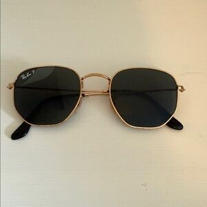 Ray-Ban Classic Gold Frame Sunglasses